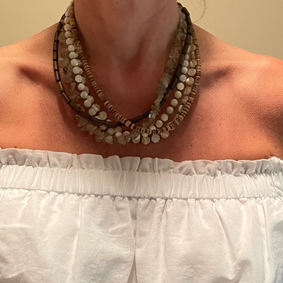 Silpada Jewelry - Silpada multi-strand necklace in neutral colors